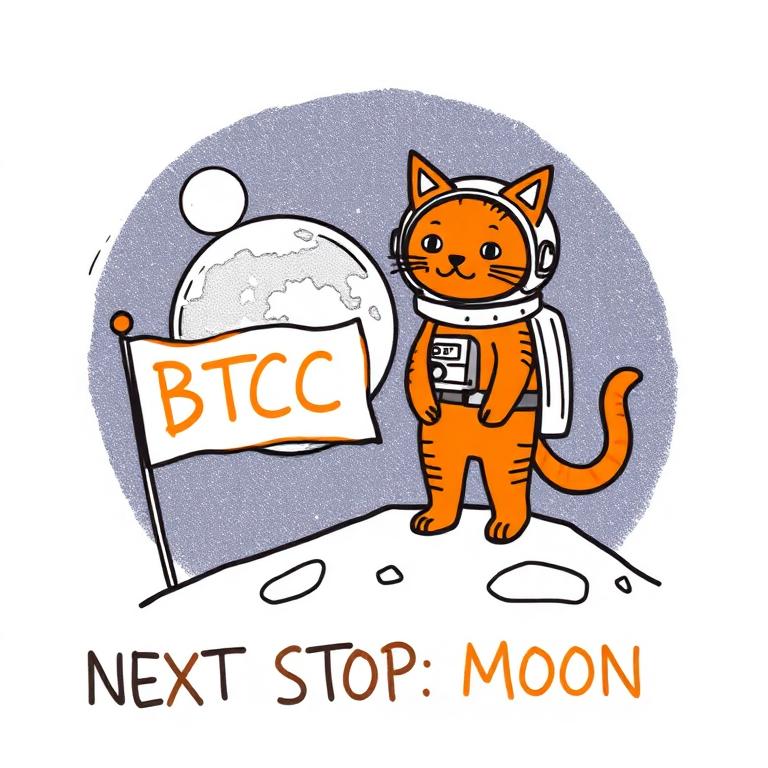 $BTCC meme — NEXT STOP: MOON