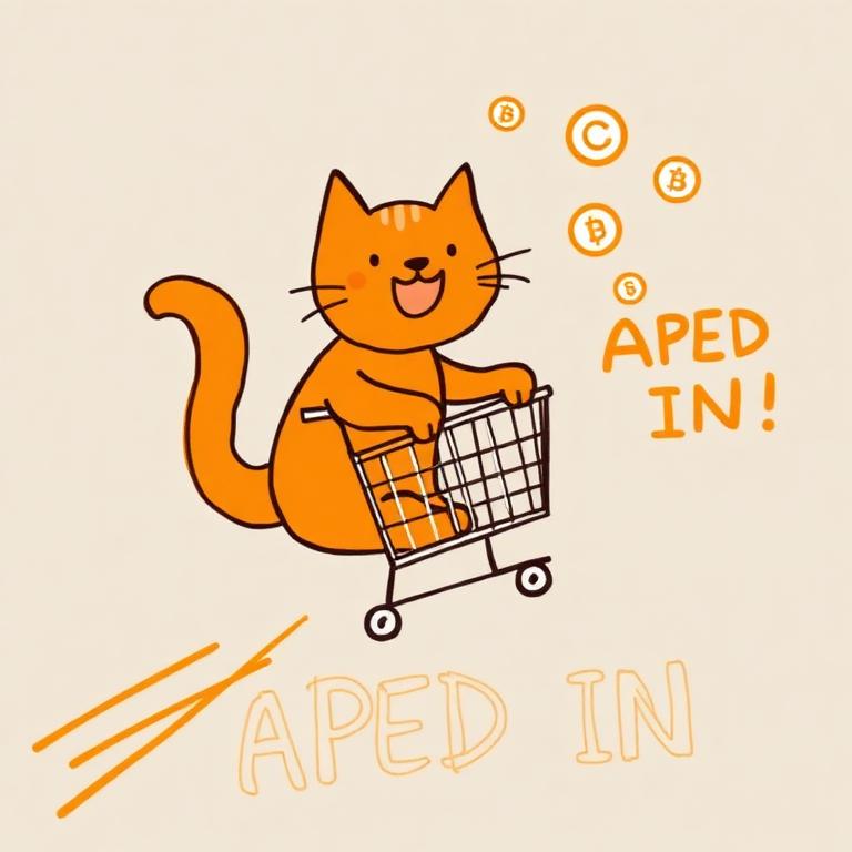 $BTCC meme — APED IN