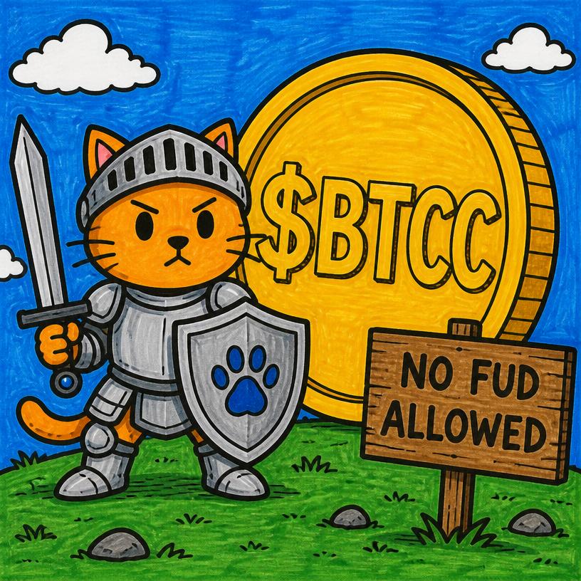 $BTCC meme — NO FUD ALLOWED