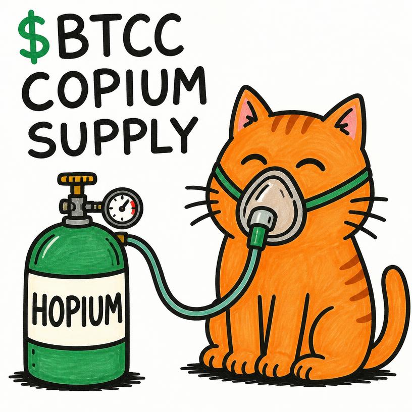 $BTCC meme — COPIUM SUPPLY