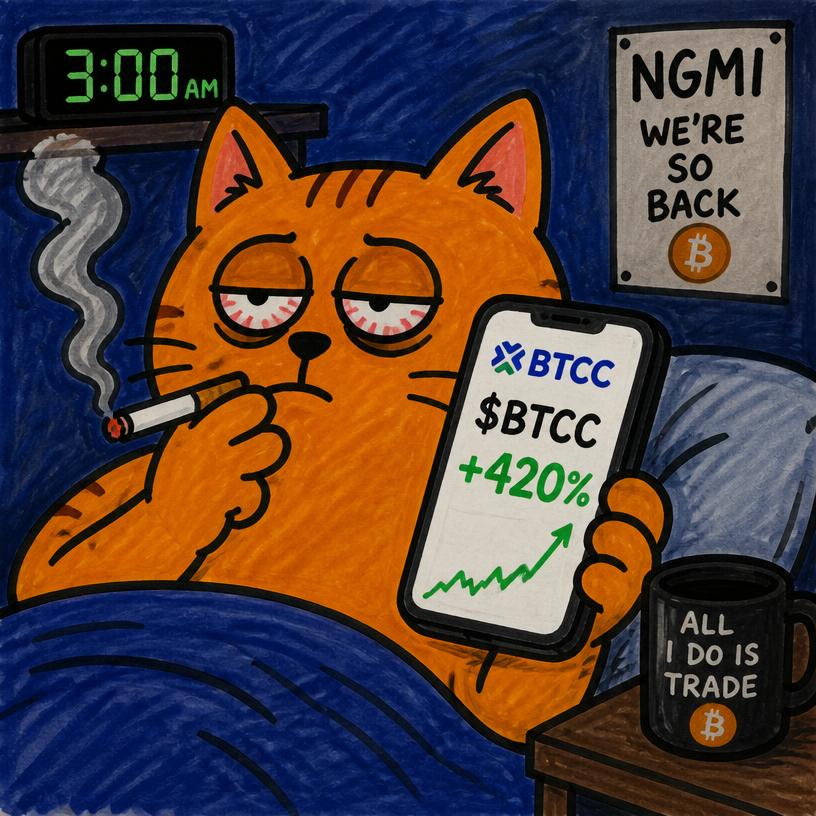 $BTCC meme — 3AM +420%
